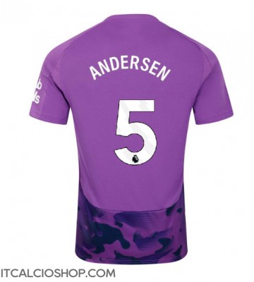Fulham Joachim Andersen #5 Terza Maglia 2024-25 Manica Corta